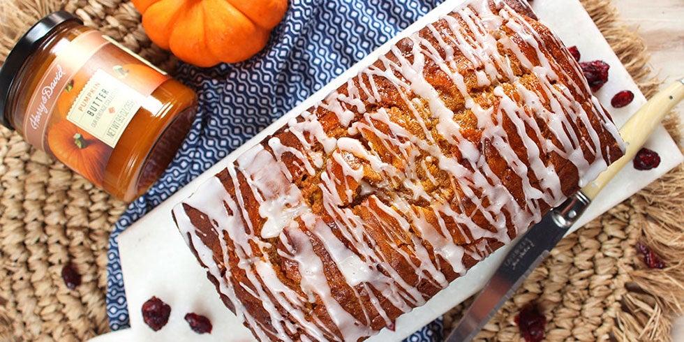Cranberry Pumpkin Butter Bread